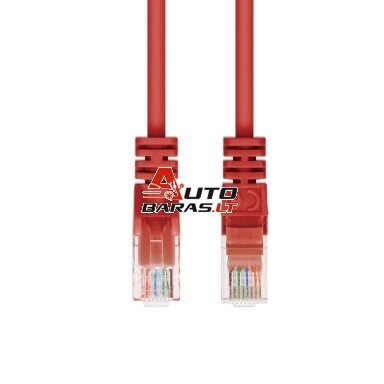 UTP patch kabelis PVC CAT6 0.25m (raudonas) UTP patch kabelis PVC CAT6 0.25m (raudonas)