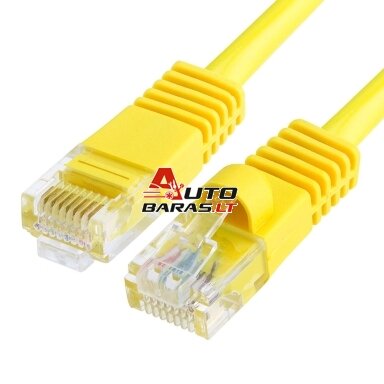 UTP patch kabelis PVC CAT6 0.5m (geltonas) UTP patch kabelis PVC CAT6 0.5m (geltonas)