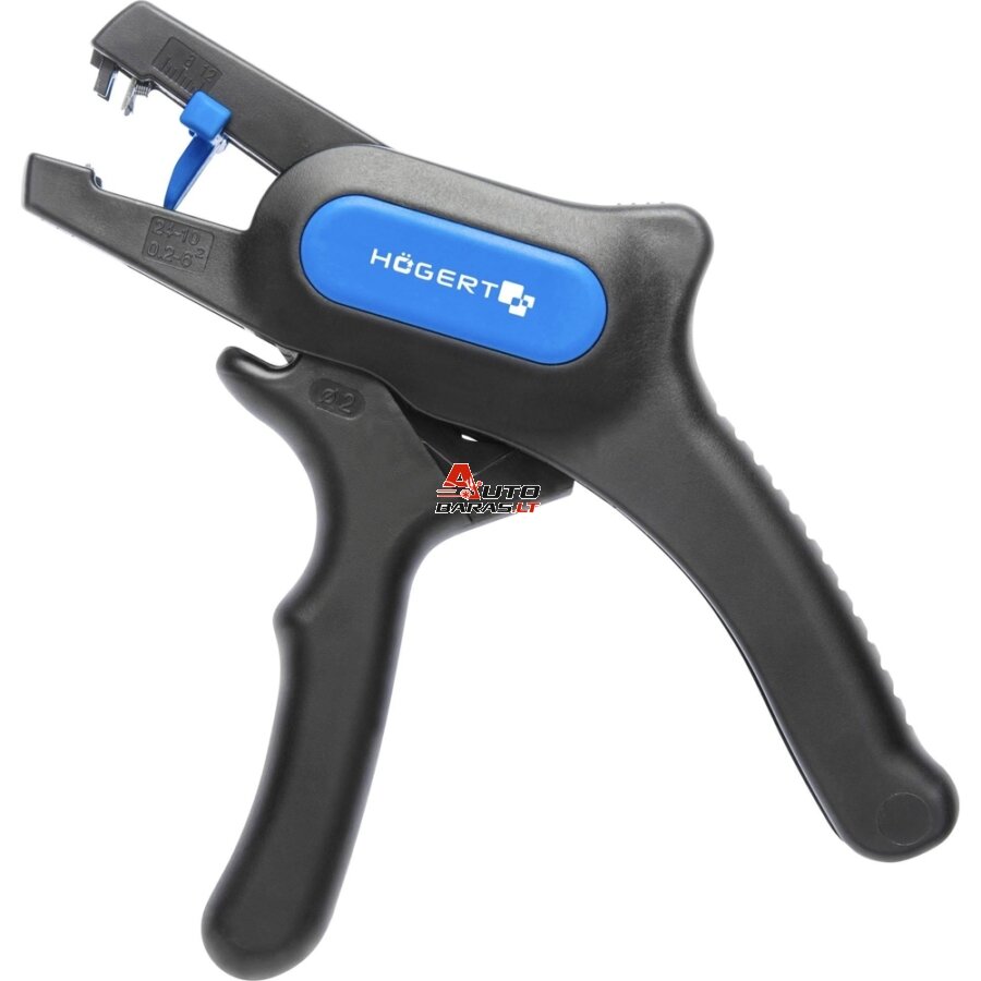 Užspaudimo replės Hogert HT1P187 (180mm, 0.2-6mm²)