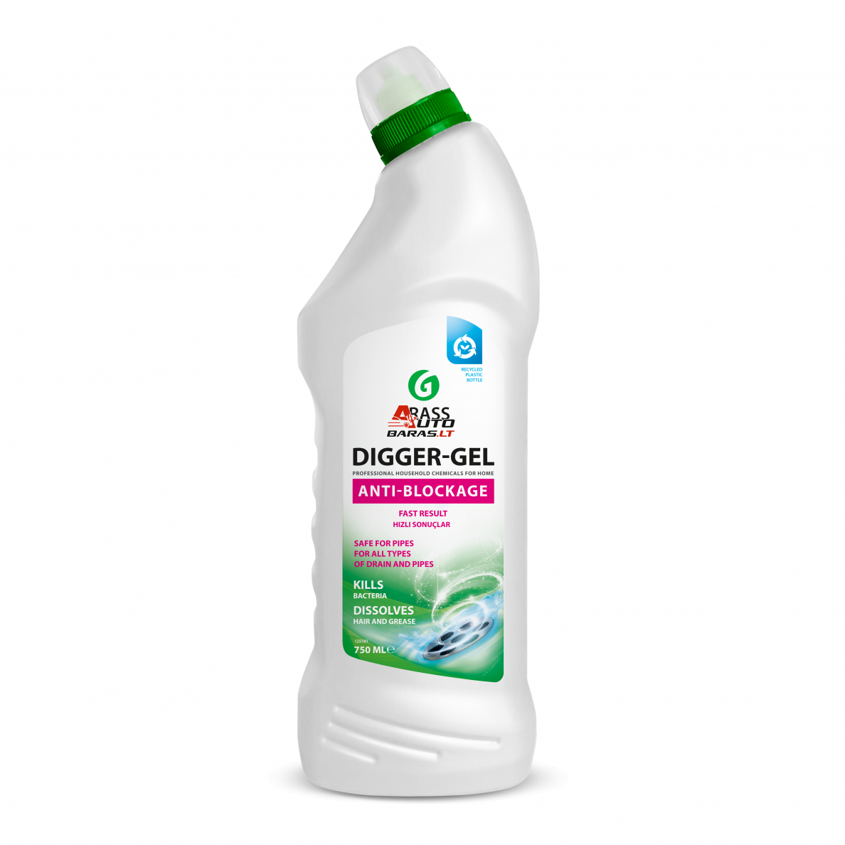 Vamzdžių valiklis GRASS "Digger-Gel"