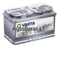 VARTA Silver START-STOP PLUS (AGM) F21 80Ah 800A akumuliatorius