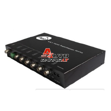 Vaizdo signalo perdavimas XT-6000D Vaizdo signalo perdavimas XT-6000D
