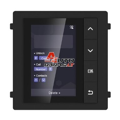 Vaizdo telefonspynės modulis Hikvision DS-KD-DIS Vaizdo telefonspynės modulis Hikvision DS-KD-DIS