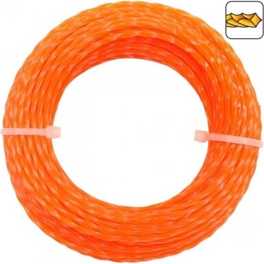 Valas trimeriui SILENT (pintas) 2.0mm x 15m Valas trimeriui SILENT (pintas) 2.0mm x 15m