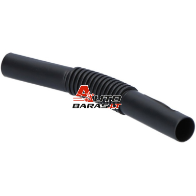 Vamzdelio U-32mm lanksti jungtis, juoda (100)
