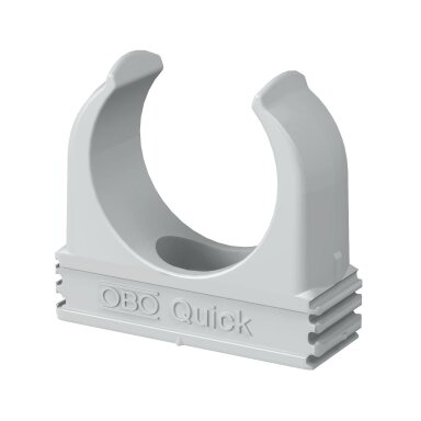 Vamzdžio laikiklis OBO OB2149-004 (D16, 2955/M16, pilkas) (100) Vamzdžio laikiklis OBO OB2149-004 (D16, 2955/M16, pilkas) (100)