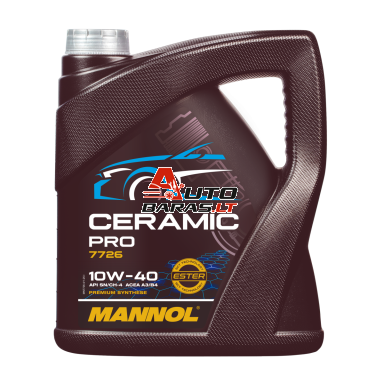 Variklio alyva MANNOL Ceramic Pro 10W-40 5l