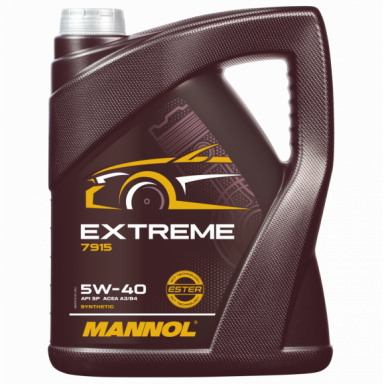 Variklio alyva MANNOL EXTREME 5W-40 5l Variklio alyva MANNOL EXTREME 5W-40 5l