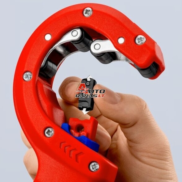 Vamzdžių pjoviklis storam plastikui 32-50mm KNIPEX DPT50 9