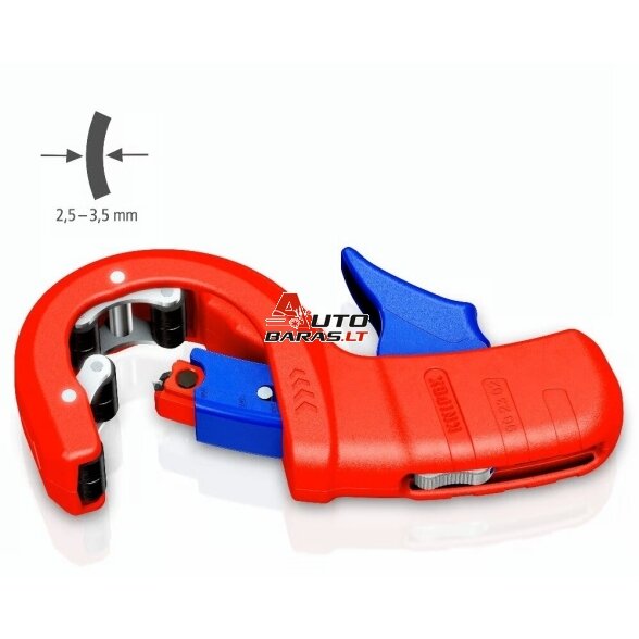 Vamzdžių pjoviklis storam plastikui 32-50mm KNIPEX DPT50