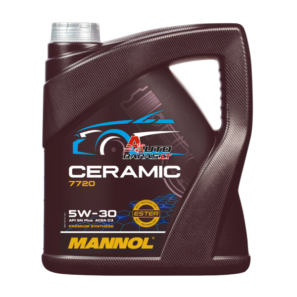 Variklio alyva MANNOL Ceramic 5W-30 5l