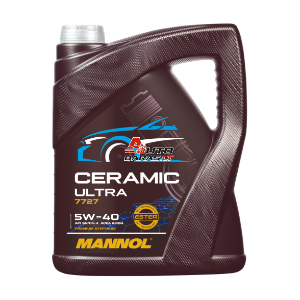 Variklio alyva MANNOL Ceramic Ultra 5W-40 5l