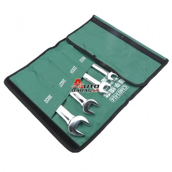 Veržliarakčių atvirais galais DIN3110 rinkinys 12vnt. (6-32mm) 1
