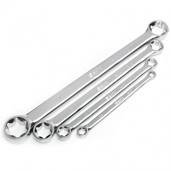 SATA Veržliarakčių E-TORX rinkinys 4vnt. 1