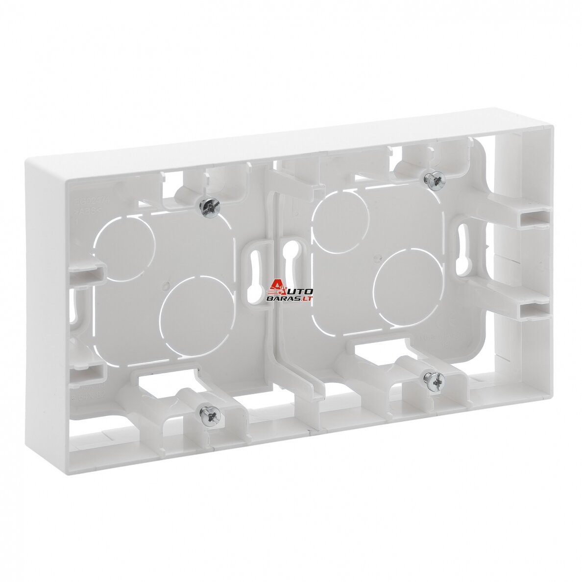 Virštinkinė dėžutė Niloe Step Legrand 863192 (balta, 2 mod.)