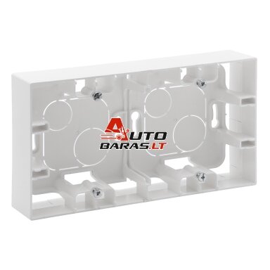 Virštinkinė dėžutė Niloe Step Legrand 863192 (balta, 2 mod.)