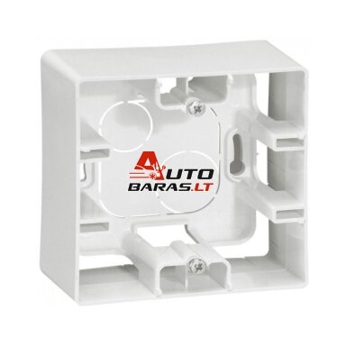 Virštinkinė dėžutė Niloe Step Legrand 863197 (balta, 1 mod.)