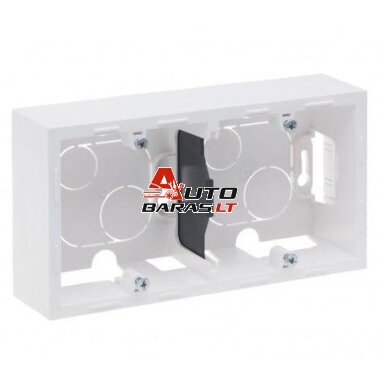 Virštinkinė dėžutė SUNO Legrand 721195 (balta, 2 mod.)