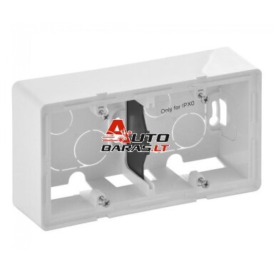 Virštinkinė dėžutė Valena Life Legrand 754192 (balta, 2 mod.) Virštinkinė dėžutė Valena Life Legrand 754192 (balta, 2 mod.)