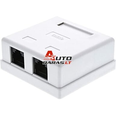 Virštinkinė rozetė RJ45 Virštinkinė rozetė RJ45
