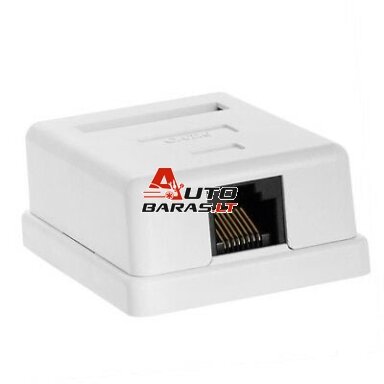 Virštinkinė rozetė RJ45 UTP 6e cat. Virštinkinė rozetė RJ45 UTP 6e cat.