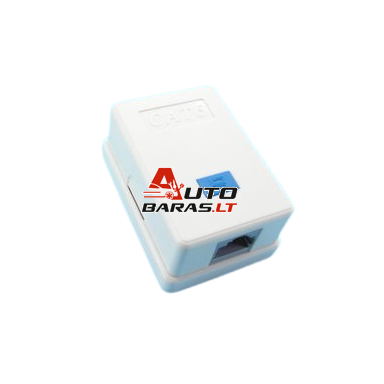 Virštinkinis kištukinis lizdas RJ45 FTP 5e cat. Virštinkinis kištukinis lizdas RJ45 FTP 5e cat.