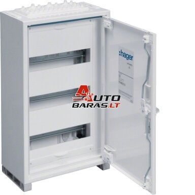 Virštinkinis modulinis skydas Hager FWB31 (36 mod., IP44, 500x300x161) Virštinkinis modulinis skydas Hager FWB31 (36 mod., IP44, 500x300x161)