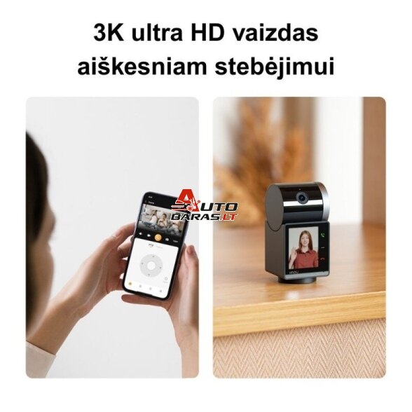 Vidaus stebėjimo kamera IMOU Rex VT PRO 5 MP IPC-S2VBP-5M0WR 3