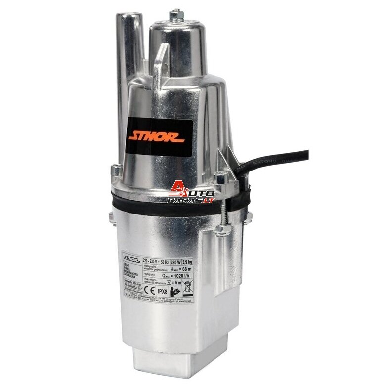 STHOR Vibracinis siurblys 280W 220V/50Hz 1