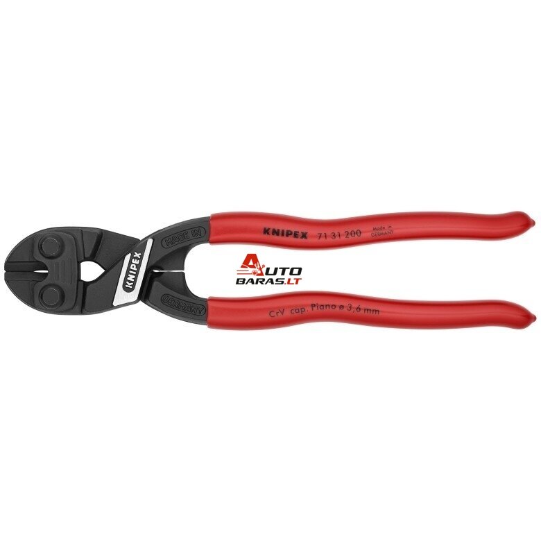 Vielos kirpimo žirklės 200mm KNIPEX CoBolt