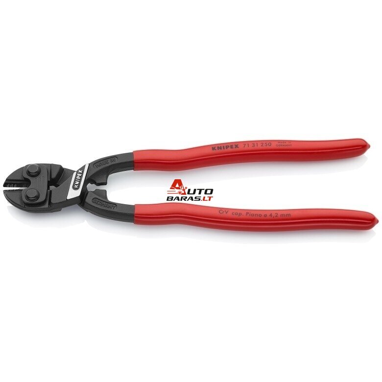 Vielos kirpimo žirklės 250mm KNIPEX CoBolt 2