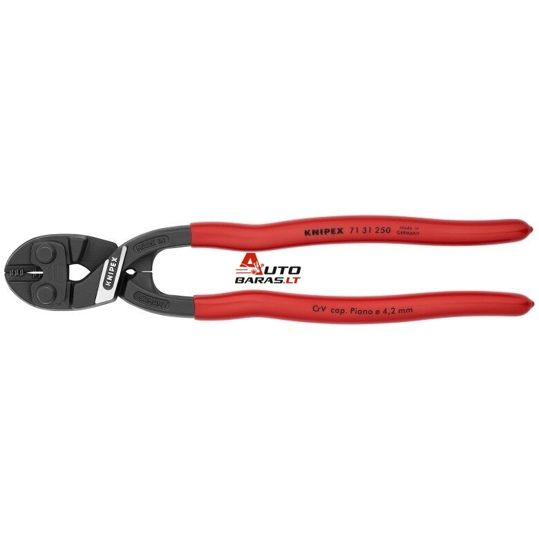 Vielos kirpimo žirklės 250mm KNIPEX CoBolt