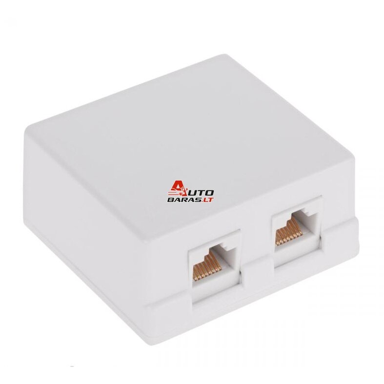 Virštinkinė rozetė 2xRJ45