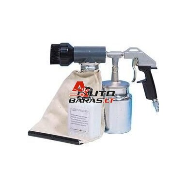 WALMEC Smėliasrovė su surinkimu MISTRAL, 1000 ml