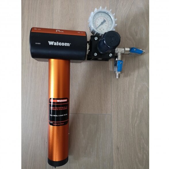 WALMEC / WALCOM Profesionalus oro paruošimo mazgas - sausintuvas 1/2" - 1/4" - kondensato filtras