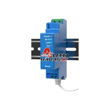 Wi-Fi, Bluetooth valdoma išmanioji relė Shelly Pro 1 Wi-Fi, Bluetooth valdoma išmanioji relė Shelly Pro 1