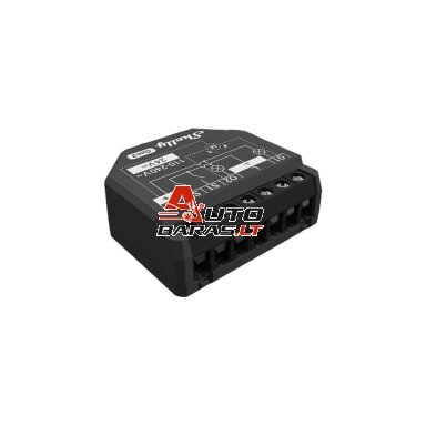 Wi-Fi, Bluetooth valdoma relė Shelly 2PM Gen3 (16A, 110–240VAC) Wi-Fi, Bluetooth valdoma relė Shelly 2PM Gen3 (16A, 110–240VAC)