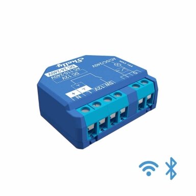 Wi-Fi valdomas rėlinis jungiklis Shelly Plus 1 (1 kanalo, 16A, 110-240 VAC, 24-48 VDC, 12 VDC) Wi-Fi valdomas rėlinis jungiklis Shelly Plus 1 (1 kanalo, 16A, 110-240 VAC, 24-48 VDC, 12 VDC)