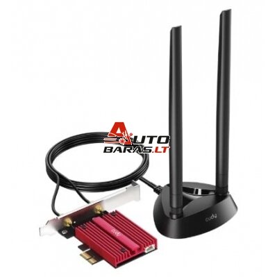 WiFi ir bluetooth PCI-E plokštė CUDY WE4000