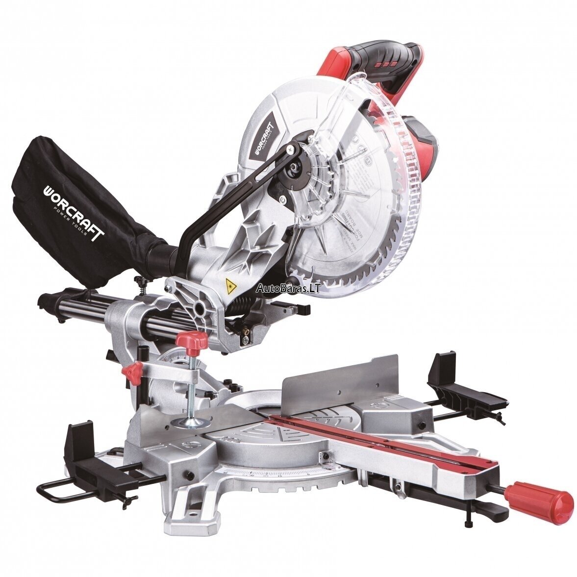 WORCRAFT SKERSINIO PJOVIMO STAKLĖS 255MM 2000W