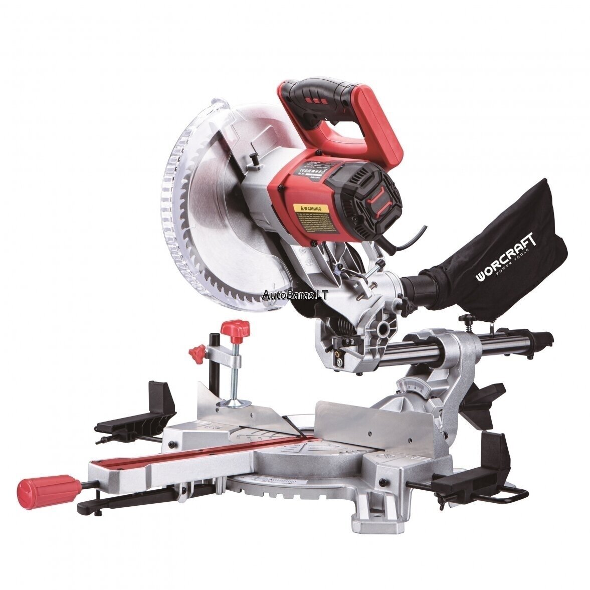 WORCRAFT SKERSINIO PJOVIMO STAKLĖS 255MM 2000W 1