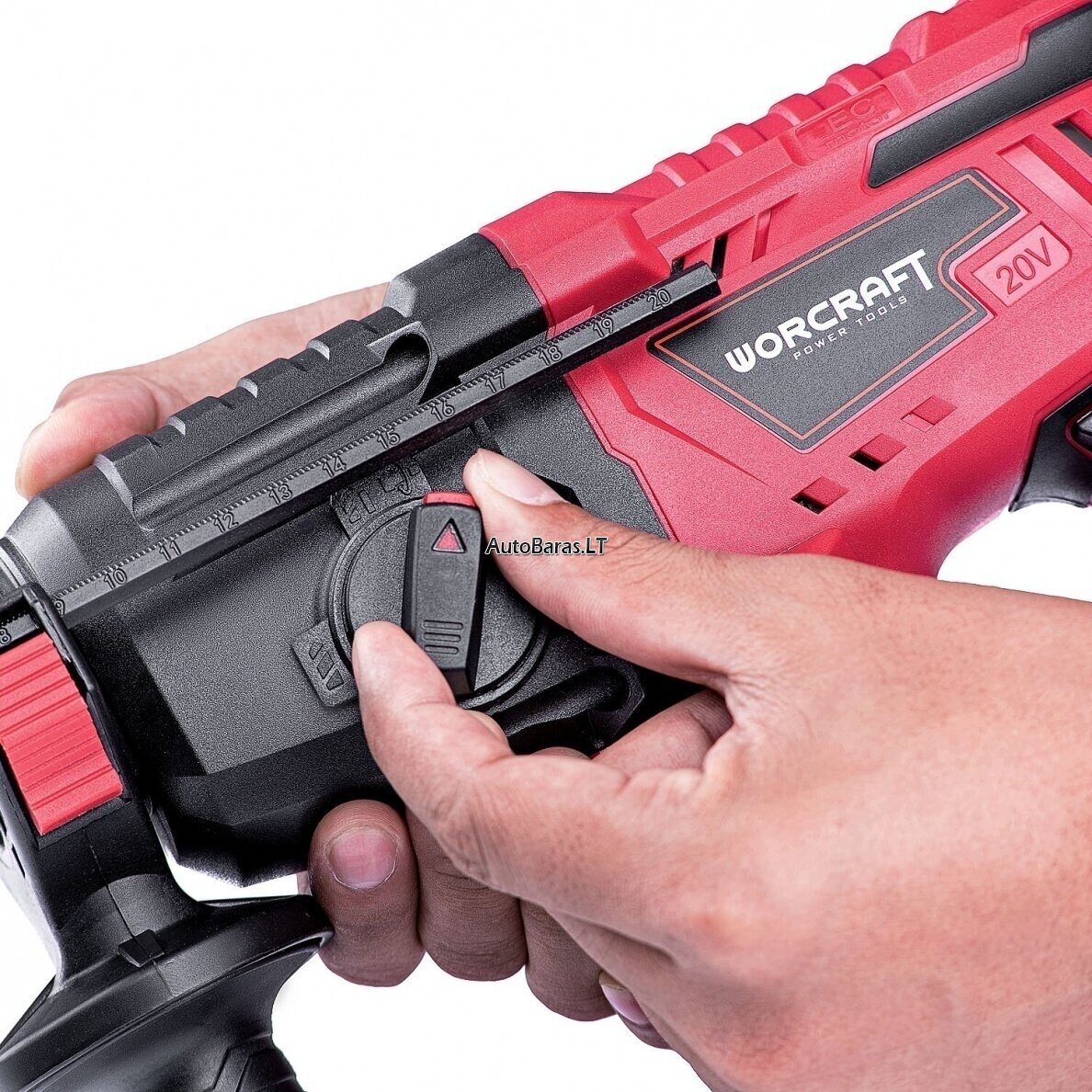 WORCRAFT AKUMULIATORINIS PERFORATORIUS 20V, LI-ION 7
