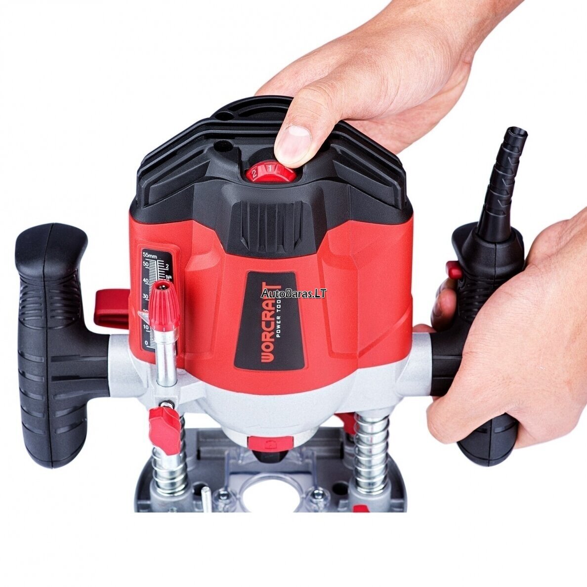 WORCRAFT ELEKTRINĖ FREZA 1200W 4