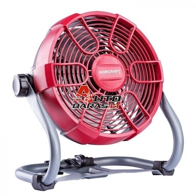 WORCRAFT AKUMULIATORINIS VENTILIATORIUS 26W 20V LI-ION WORCRAFT AKUMULIATORINIS VENTILIATORIUS 26W 20V LI-ION