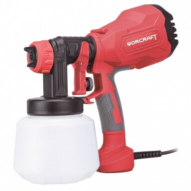 WORCRAFT ELEKTRINIS PULVERIZATORIUS Ø1.8MM, Ø2.6MM 400W WORCRAFT ELEKTRINIS PULVERIZATORIUS Ø1.8MM, Ø2.6MM 400W