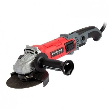 WORCRAFT ŠLIFUOKLIS KAMPINIS 125MM (REGULIUOJAMOS APSUKOS) 1400W