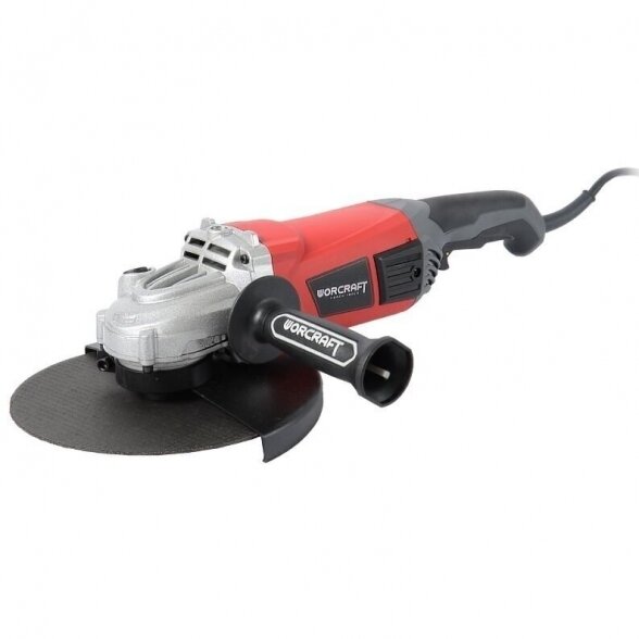 WORCRAFT ŠLIFUOKLIS KAMPINIS 230MM 2400W