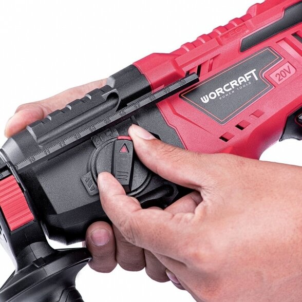 WORCRAFT AKUMULIATORINIS PERFORATORIUS 20V, LI-ION 7