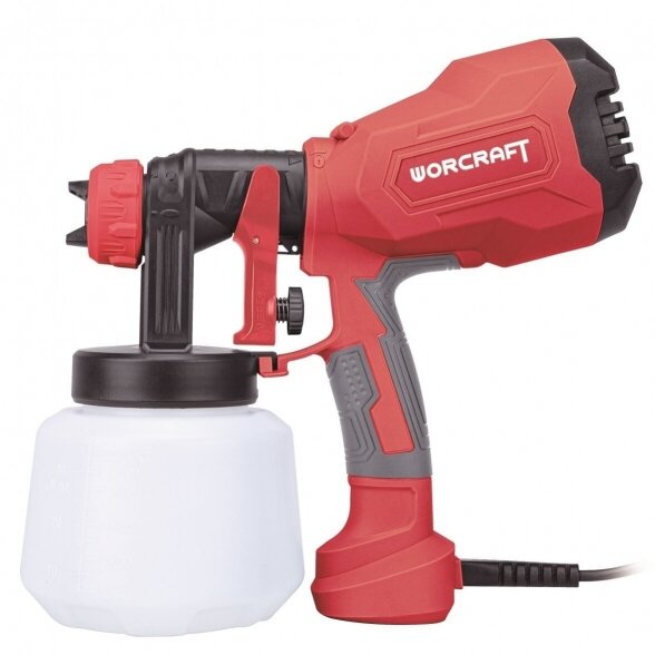 WORCRAFT ELEKTRINIS PULVERIZATORIUS Ø1.8MM, Ø2.6MM 400W 1