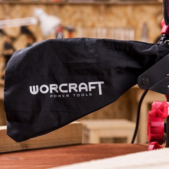 WORCRAFT SKERSINIO PJOVIMO STAKLĖS 210MM 1410W 15